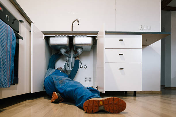 Professional Drain Cleaning technician working in Fruitland Park, FL